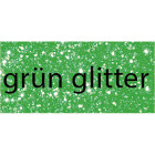 Glitter dunkelgrn