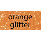 Glitter orange