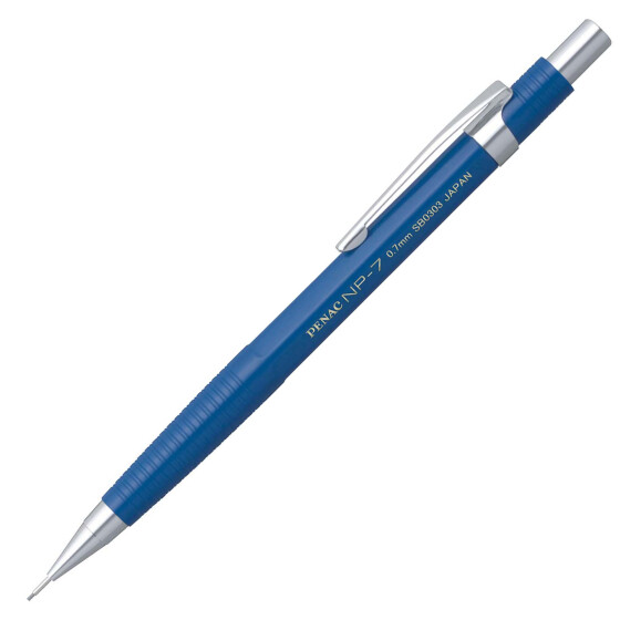 Druckbleistift NP 0,70 mm Schaftfarbe: blau