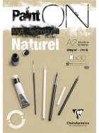Zeichenblock Multitechnik Paint'On Naturel raue Oberfläche A2-30Bl 250g