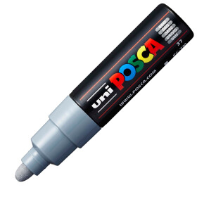 Marker POSCA PC-7M breit Rundspitze 4,5-5,5 mm - grau
