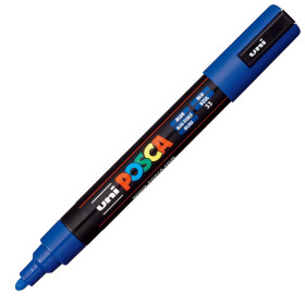 Marker POSCA PC-5M mittelfein Rundspitze 1,8-2,5 mm - blau
