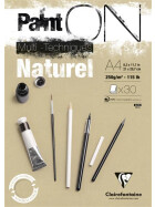 Zeichenblock Multitechnik Paint'On Naturel raue Oberfläche A4-30Bl 250g