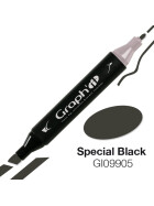GRAPH'IT Marker mit Rund- / Keilspitze Alkohol-basiert, Farbe: Special Blac (9905)