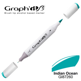 GRAPH'IT Marker Brush & Extra Fine - Indian Ocean (7260)