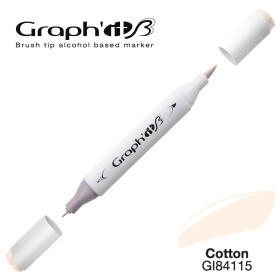 GRAPH'IT Marker Brush & Extra Fine - Cotton (4115)