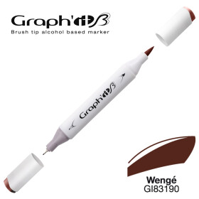 GRAPH'IT Marker Brush & Extra Fine - Wengé (3190)