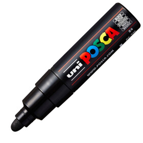 Marker POSCA PC-7M breit Rundspitze 4,5-5,5 mm - schwarz