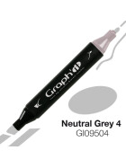 GRAPH'IT Marker mit Rund- / Keilspitze Alkohol-basiert, Farbe: Neutral Grey (9504)