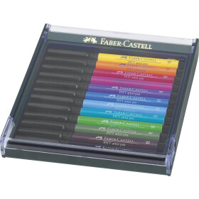 Tuschestift PITT® Artist Pen B Grundfarben - 12er Kassette
