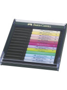 Tuschestift PITT® Artist Pen B Pastelltöne - 12er Kassette