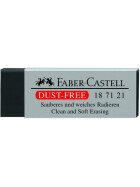 Radierer DUST-FREE Kunststoff 62 x 21,5 x 11,5 mm - schwarz