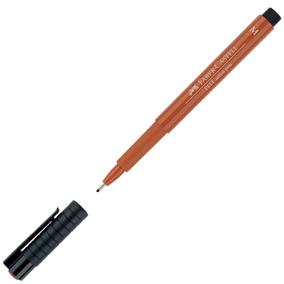 Tuschestift PITT® Artist Pen M Farbe 188 - rötel