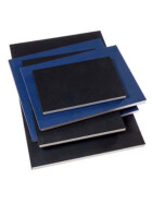 Softbook 64 Seiten, 120g/qm 21x20 cm quer blau