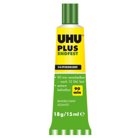 UHU 2-Komponenten-Klebstoff plus endfest, 33g in Tube