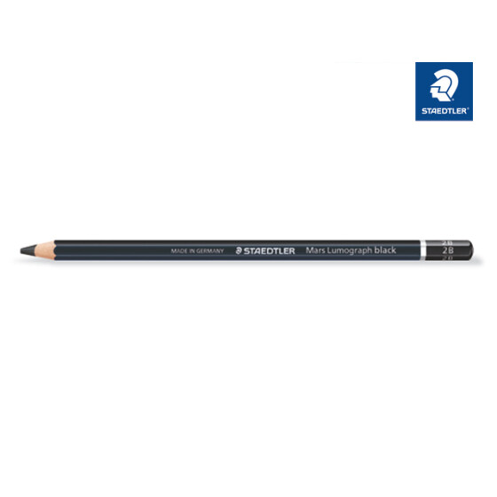 Bleistift Mars® Lumograph® - black 2B