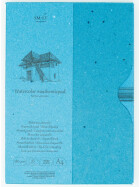 Skizzenblock Authentic im Schuber, weißes Aquarell Papier, DINA4, 35 Blatt, 280 g/qm