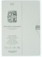 Skizzenblock Authentic im Schuber, Bristol Karton extra weiß, glatt, DINA4, 30 Blatt, 185 g/qm