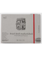Skizzenheft Authentic 17x24 cm, Bristolkarton, 18 Blatt, 185 g/qm
