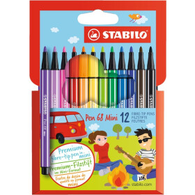 STABILO Pen 68 Mini 12er Kartonetui