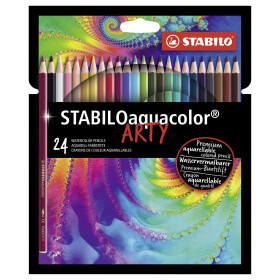 Buntstift STABILO aquacolor 24er Kartonetui ARTY