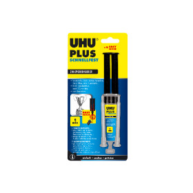 UHU 2-Komponenten-Klebstoff plus schnellfest, 15g Doppel-