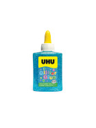 UHU Glitter Glue 90g Flasche - blau