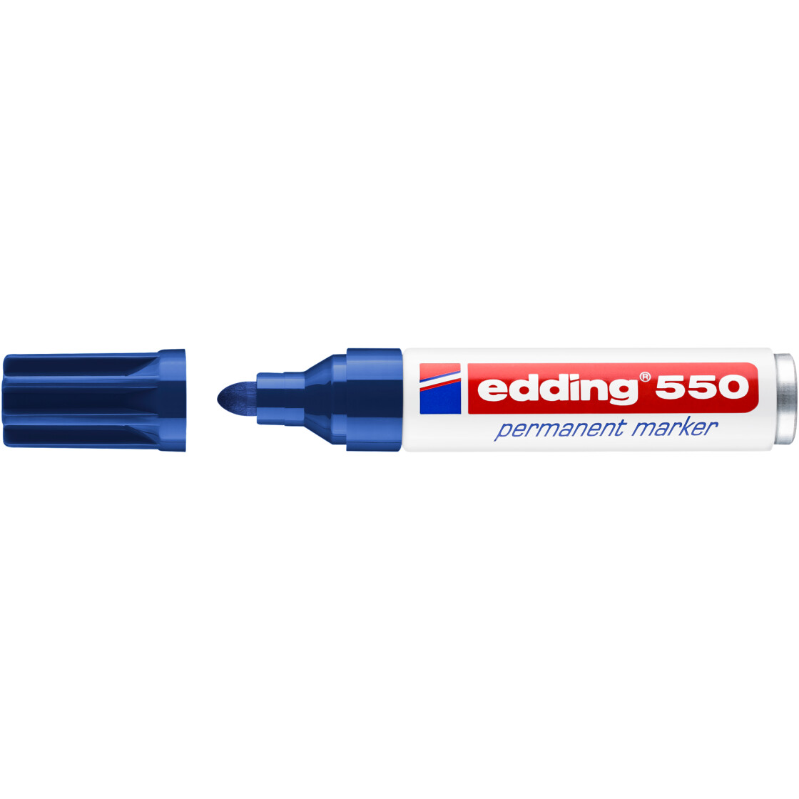 Edding 550-003 blau Permanentmarker mit Rundspitze 3-4 mm 