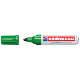 edding 550 Permanentmarker Rundspitze 3-4mm - grün