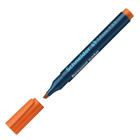 SCHNEIDER Maxx 133 Permanent-Marker Keilspitze 1-4mm - orange
