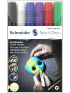 Acrylmarker Paint-It 310 Rundspitze 2mm - Set 1 Basisfarben 6 Stück sortiert
