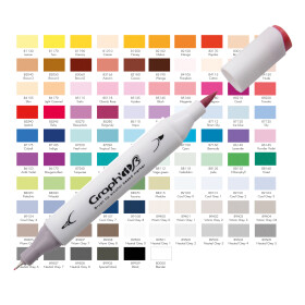 GRAPH'IT brush marker - alle Farben