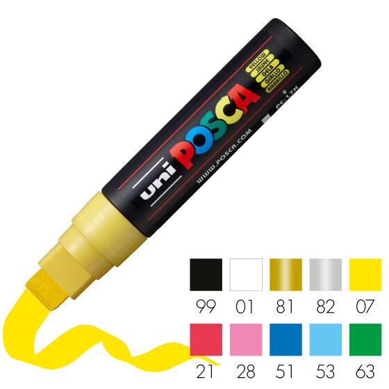 Marker POSCA PC-17K extra-breit Keilspitze 15 mm - alle Farben