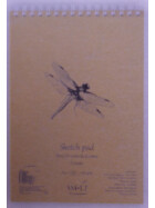 Spiralskizzenblock Authentic creme Papier, matt, DINA4, 100 Blatt 80 g/qm