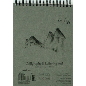 Spiralblock Authentic - Calligraphy & Lettering Papier, DINA5, 50 Blatt, 100 g/qm