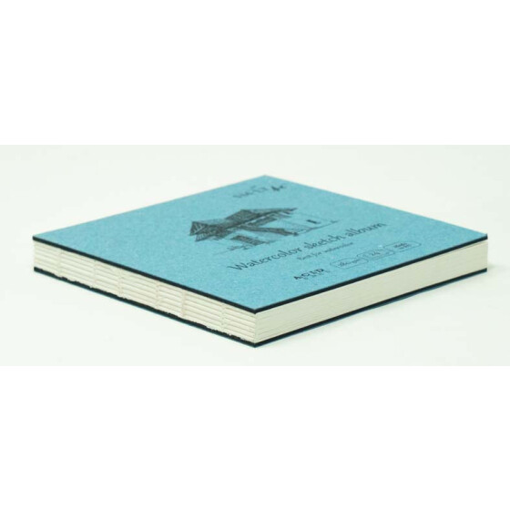 Skizzenbuch Authentic 14x14 cm, Aquarell Papier, 24 Blatt, 280 g/qm