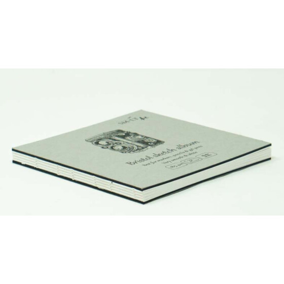 Skizzenbuch Authentic 14x14 cm, Bristollkarton, 32 Blatt, 185 g/qm