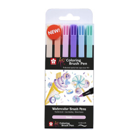 Koi Color Brush - 6er Set sweets