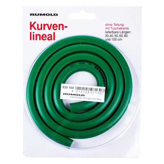 Kurvenlineal 100 cm, OHNE Teilung