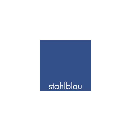 stahlblau